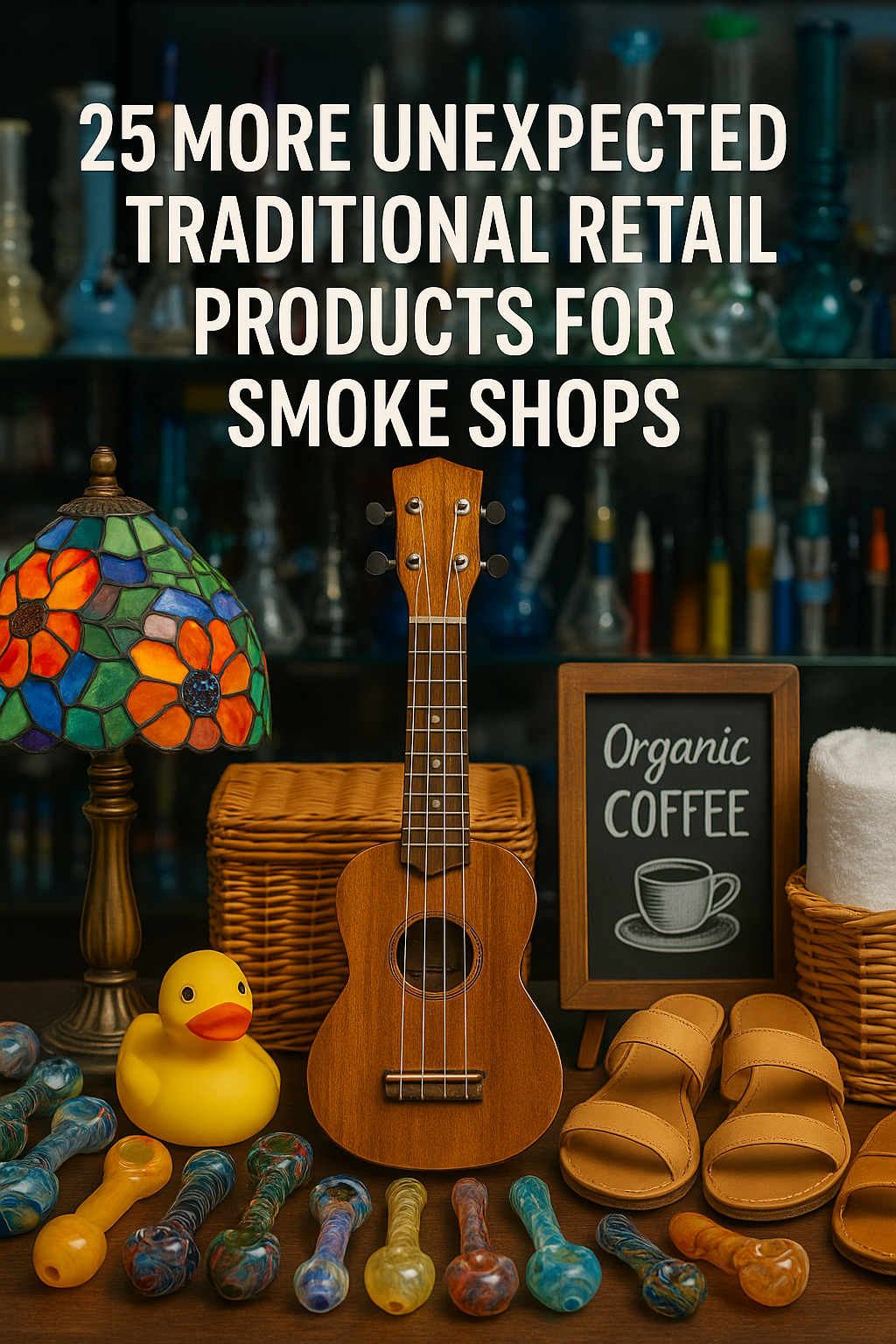 25 More Unexpected Traditional Retail Products for Smoke Shops