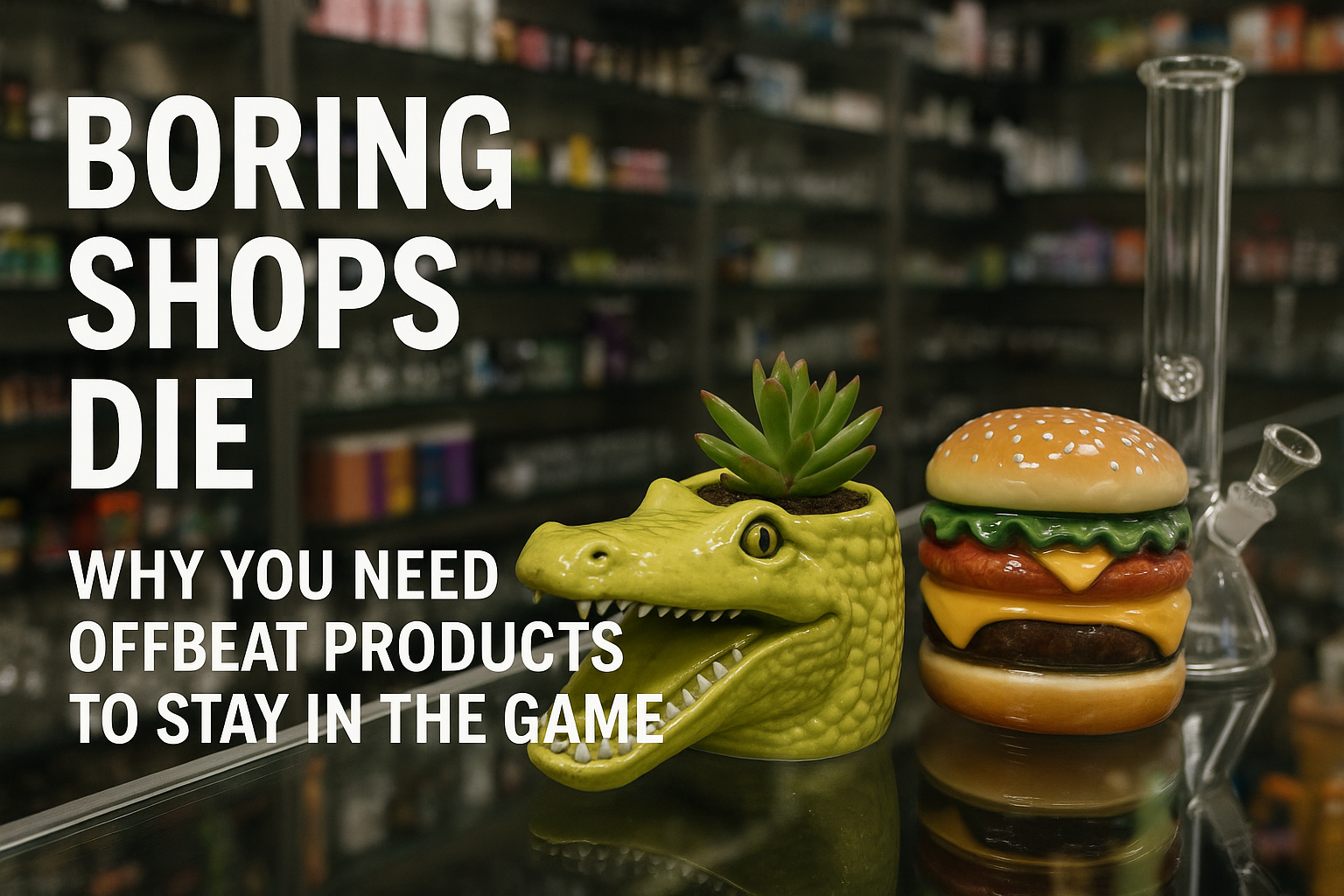 Boring Shops Die: Why You Need Offbeat Products to Stay in the Game