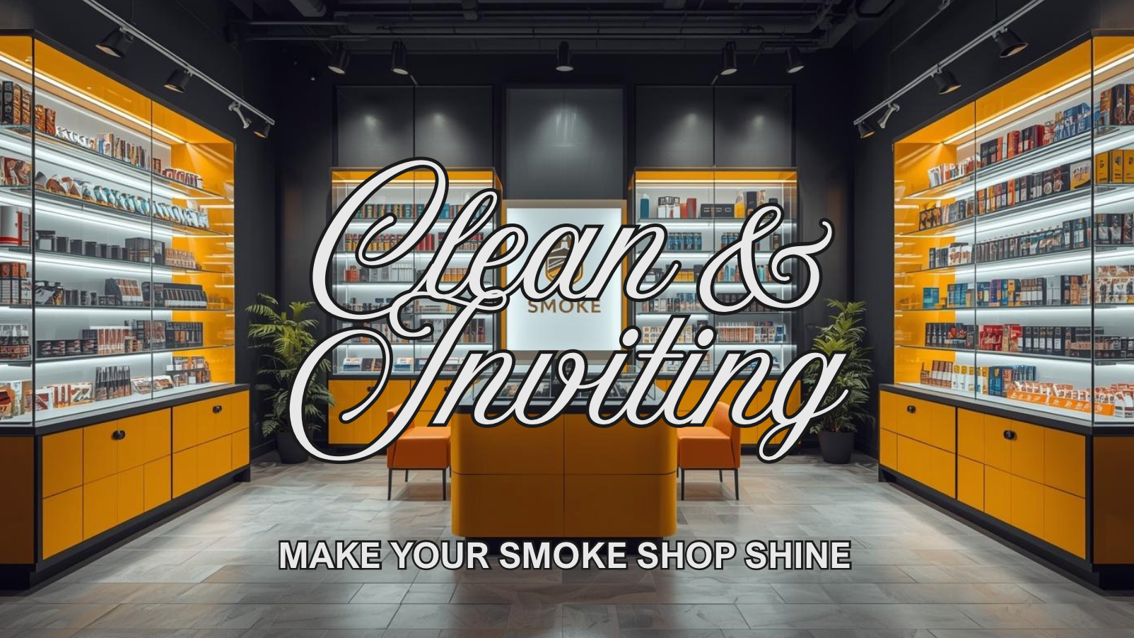 Clean & Inviting: Make Your Smoke Shop Shine