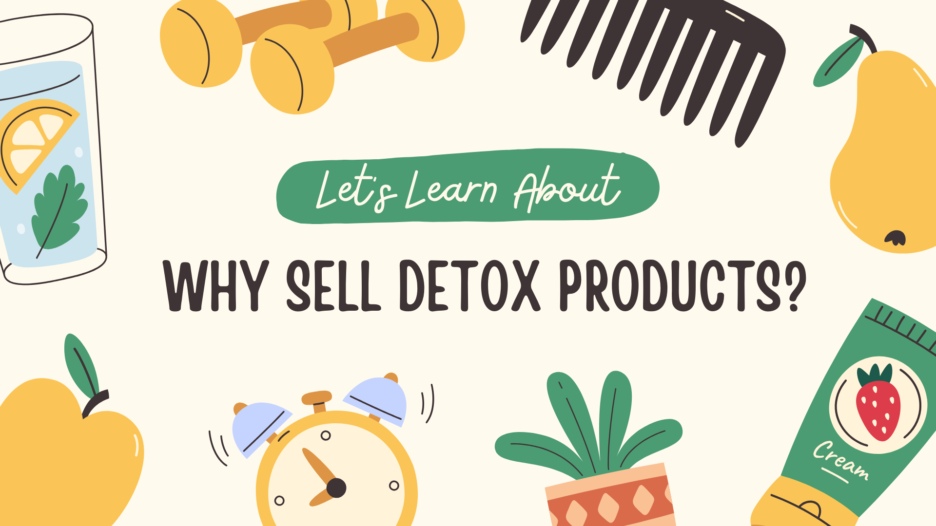 Why Sell Detox Products?
