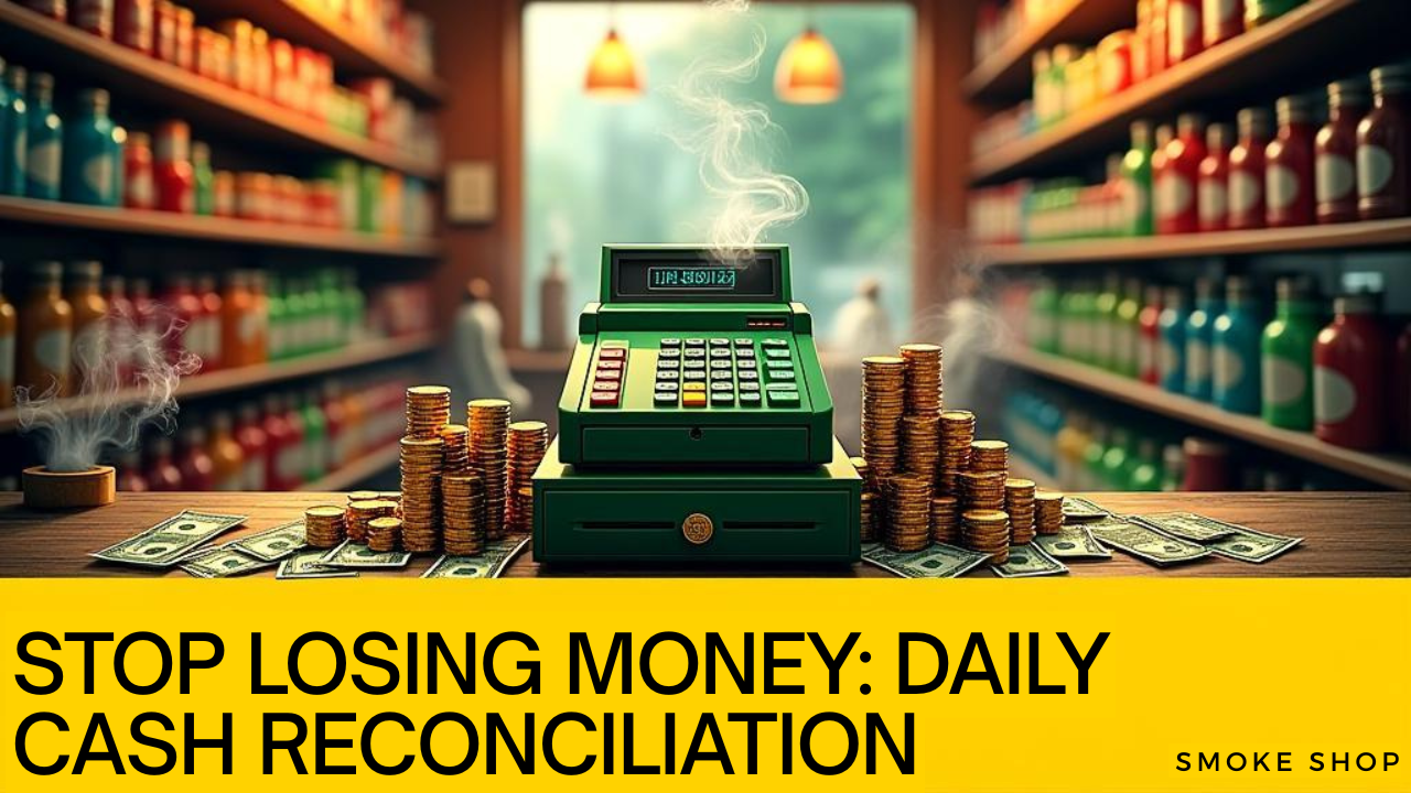 Smoke Shop Daily Cash Reconciliation: Stop Letting Money Walk Out the Door