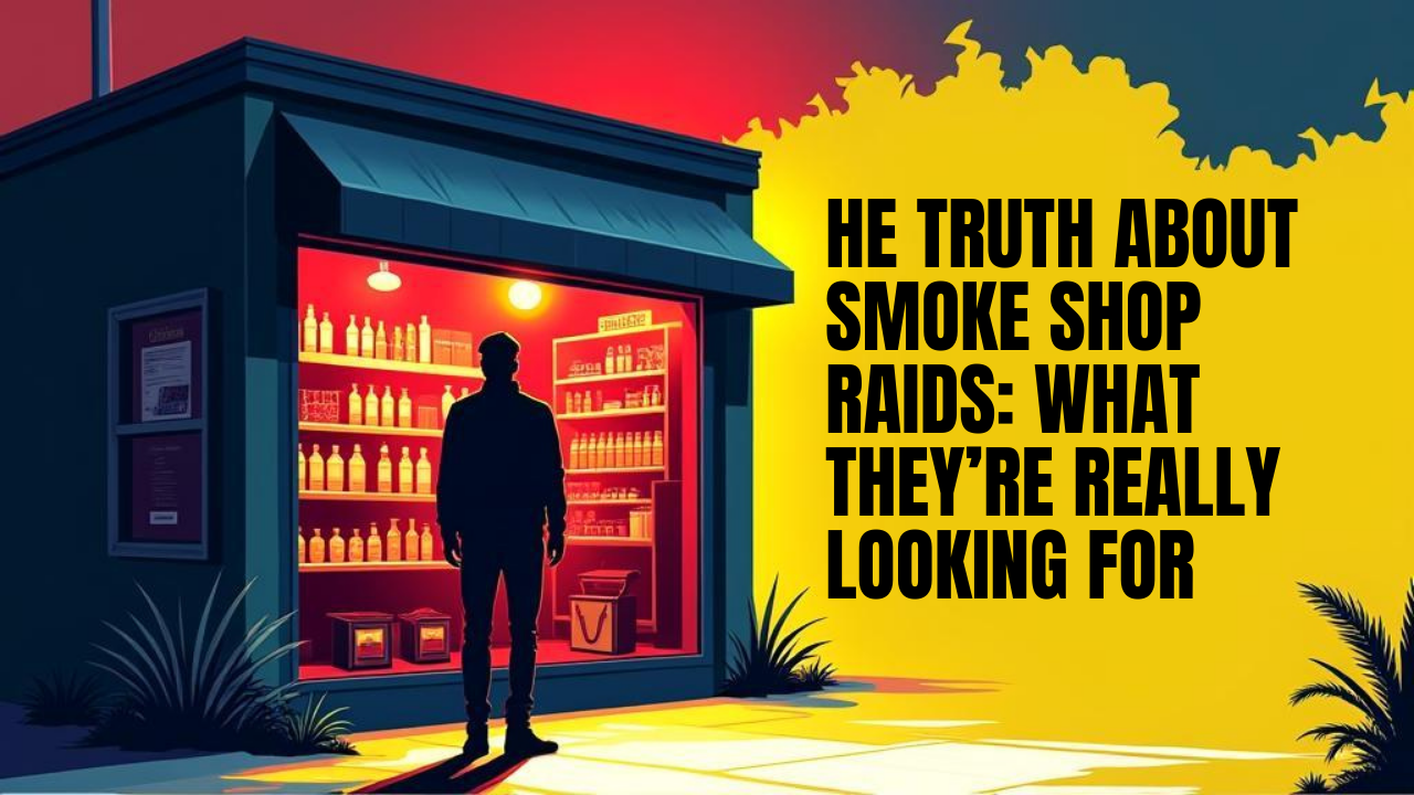 The Truth About Smoke Shop Raids: What They’re REALLY Looking For