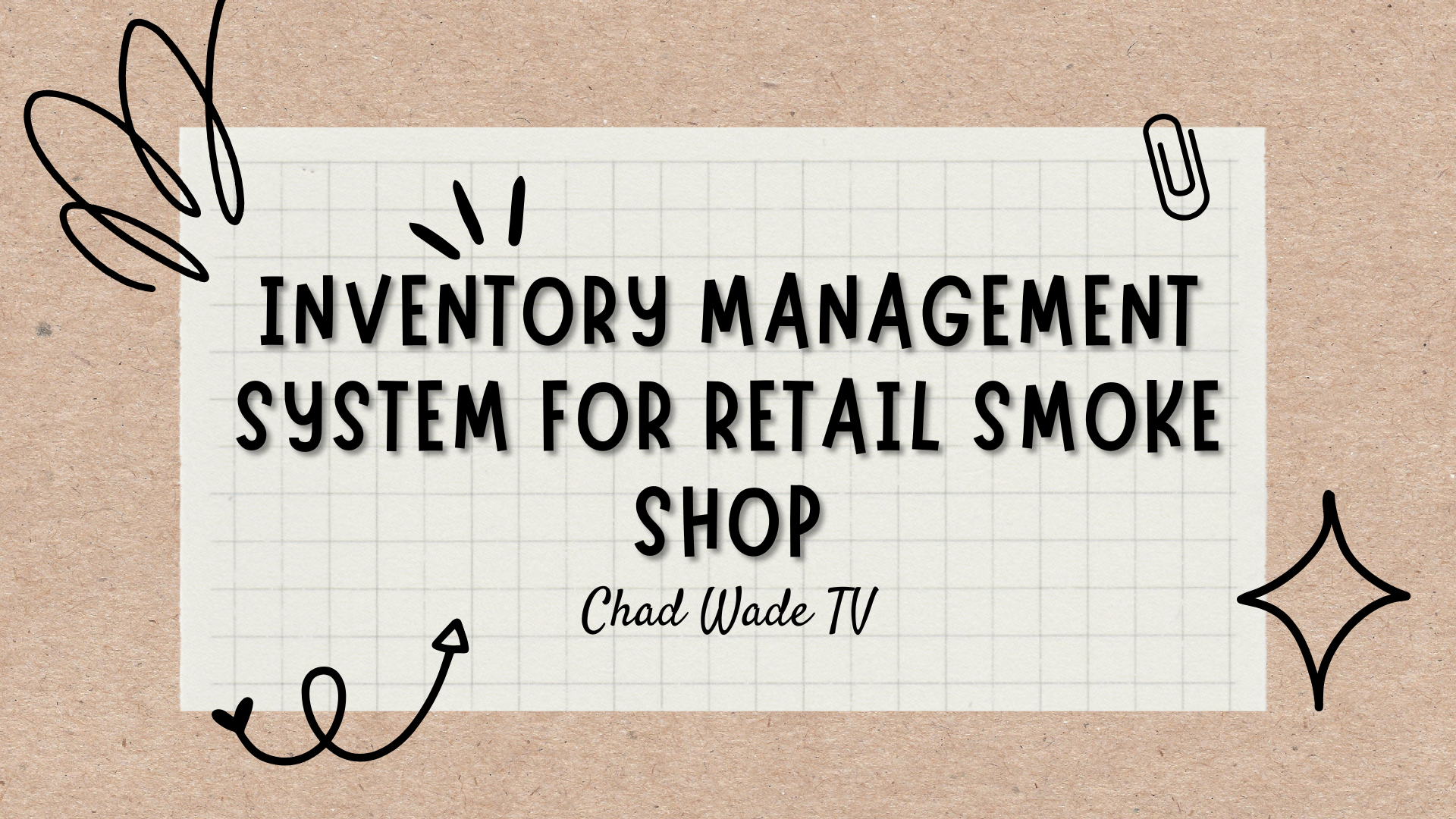 Inventory Management System For Retail Smoke Shop