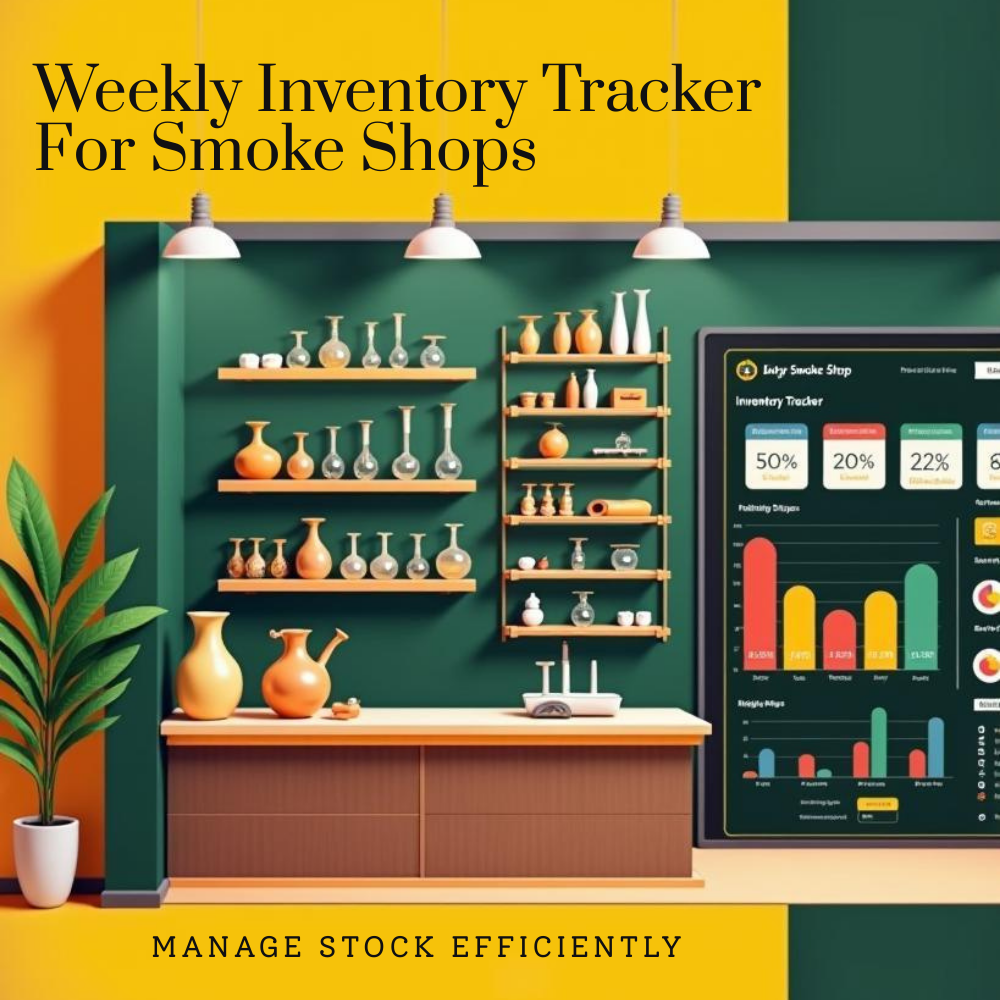 Weekly Inventory Tracker For Smoke Shops